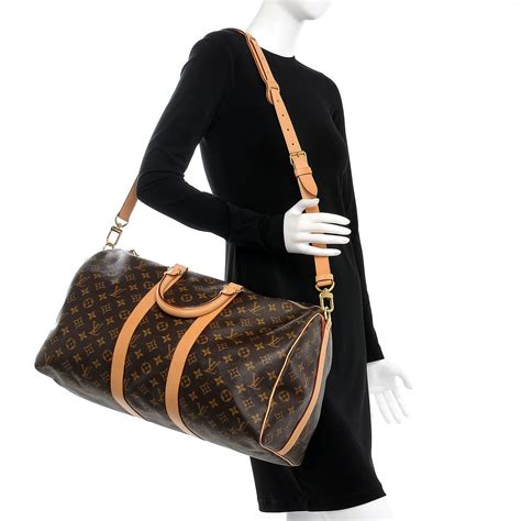 louis vuitton keepall 45 monogram black